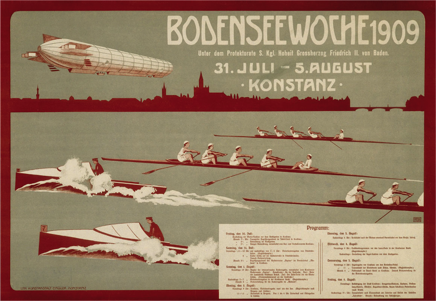 1. Bodenseewoche 1909 Plakat web